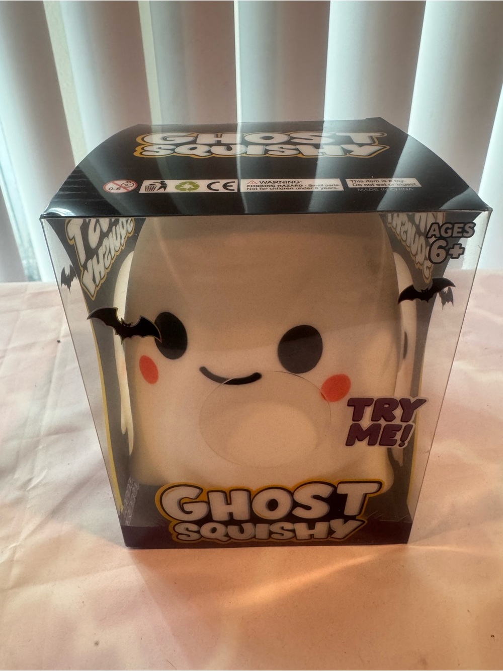 Cute White Stress Toy -